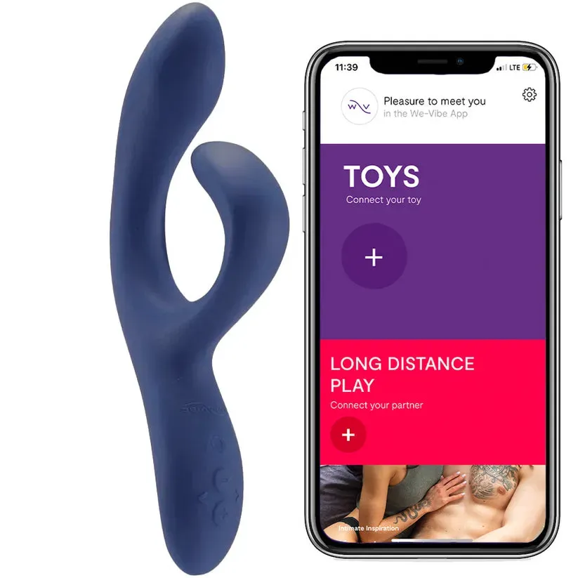 We-Vibe  We-Vibe Nova 2 Rabbit Vibe in Midnight Blue-Seduce Mart