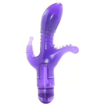 CalExotics  Triple Tease Vibe in Purple-Seduce Mart