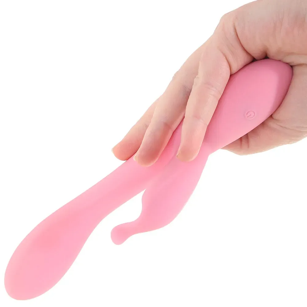 Evolved Novelties  Eve's Rechargeable Slimline Rabbit Vibe-Seduce Mart
