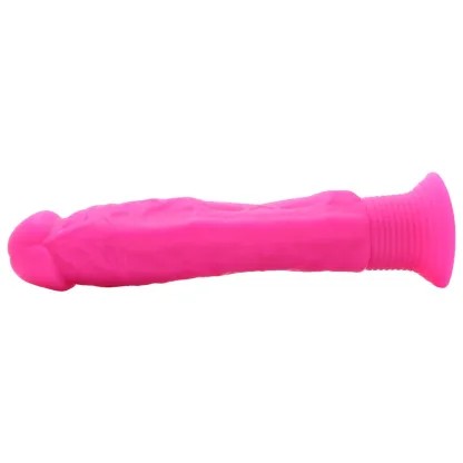 Pipedream  Neon Silicone Wall Banger Vibe in Pink-Seduce Mart