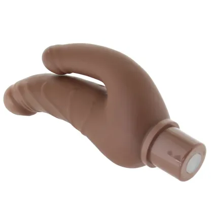 CalExotics  Power Stud Rechargeable Over &amp; Under Vibe in Brown-Seduce Mart