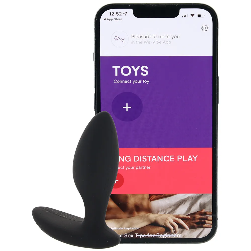 We-Vibe  We-Vibe Ditto+ Vibrating Anal Plug in Black-Seduce Mart