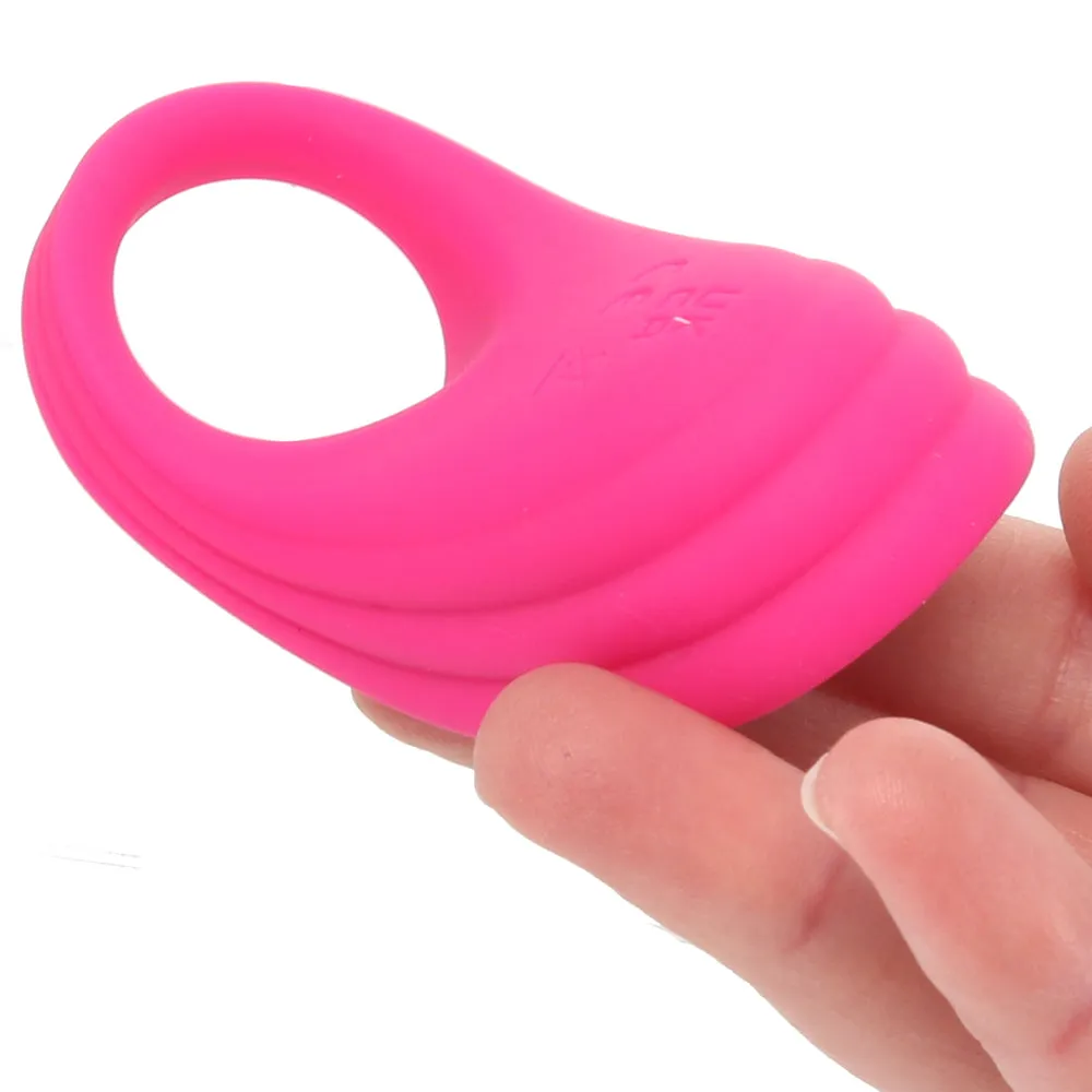 CalExotics  Silicone Remote Vibrating Pleasure Ring-Seduce Mart