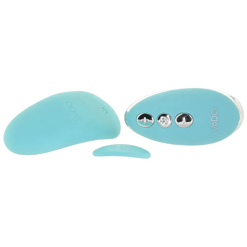 VeDO  Niki Rechargeable Magnetic Panty Vibe in Turquoise
