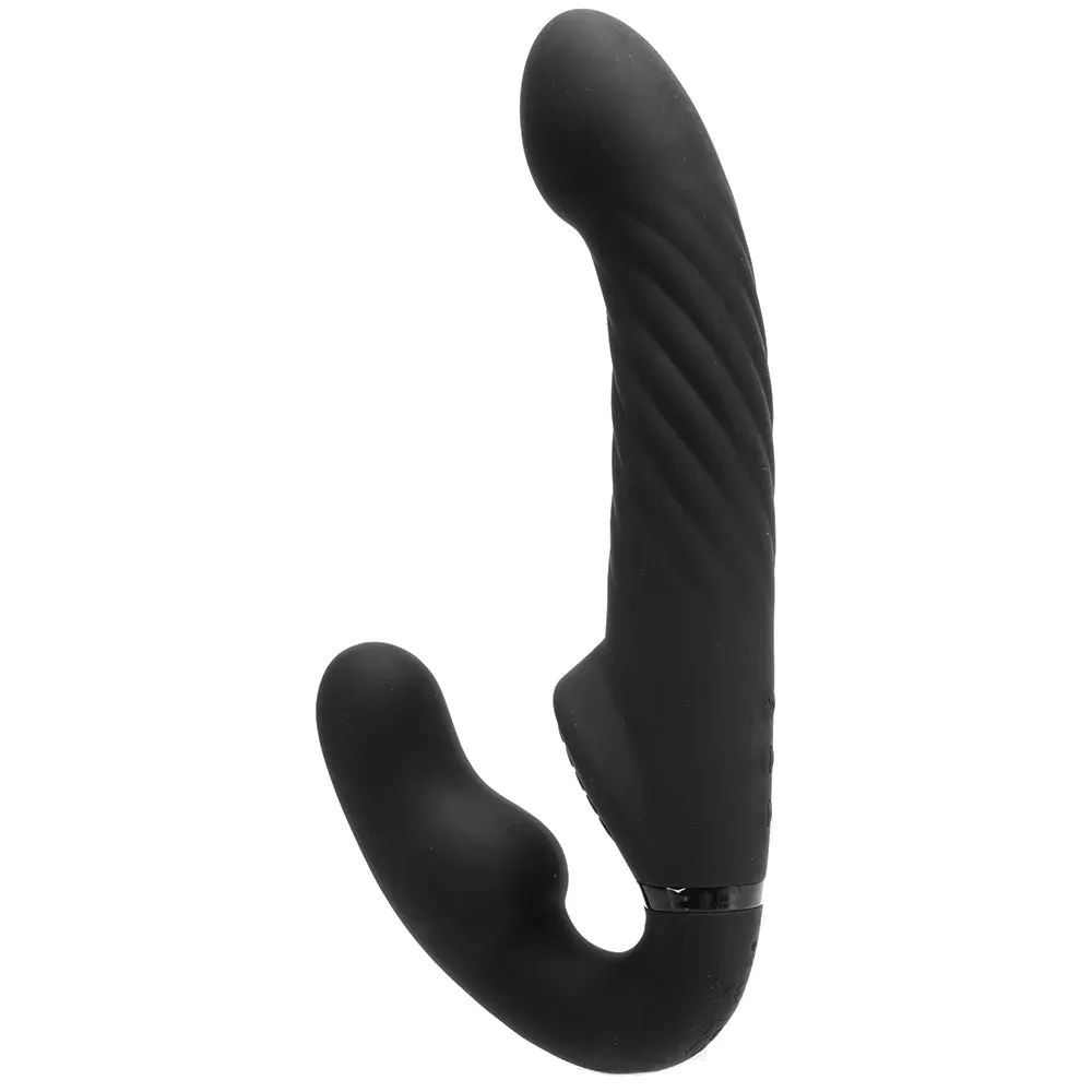 XR Brands  Ergo-Fit Twist Inflatable Vibrating Strapless Strap-On-Seduce Mart