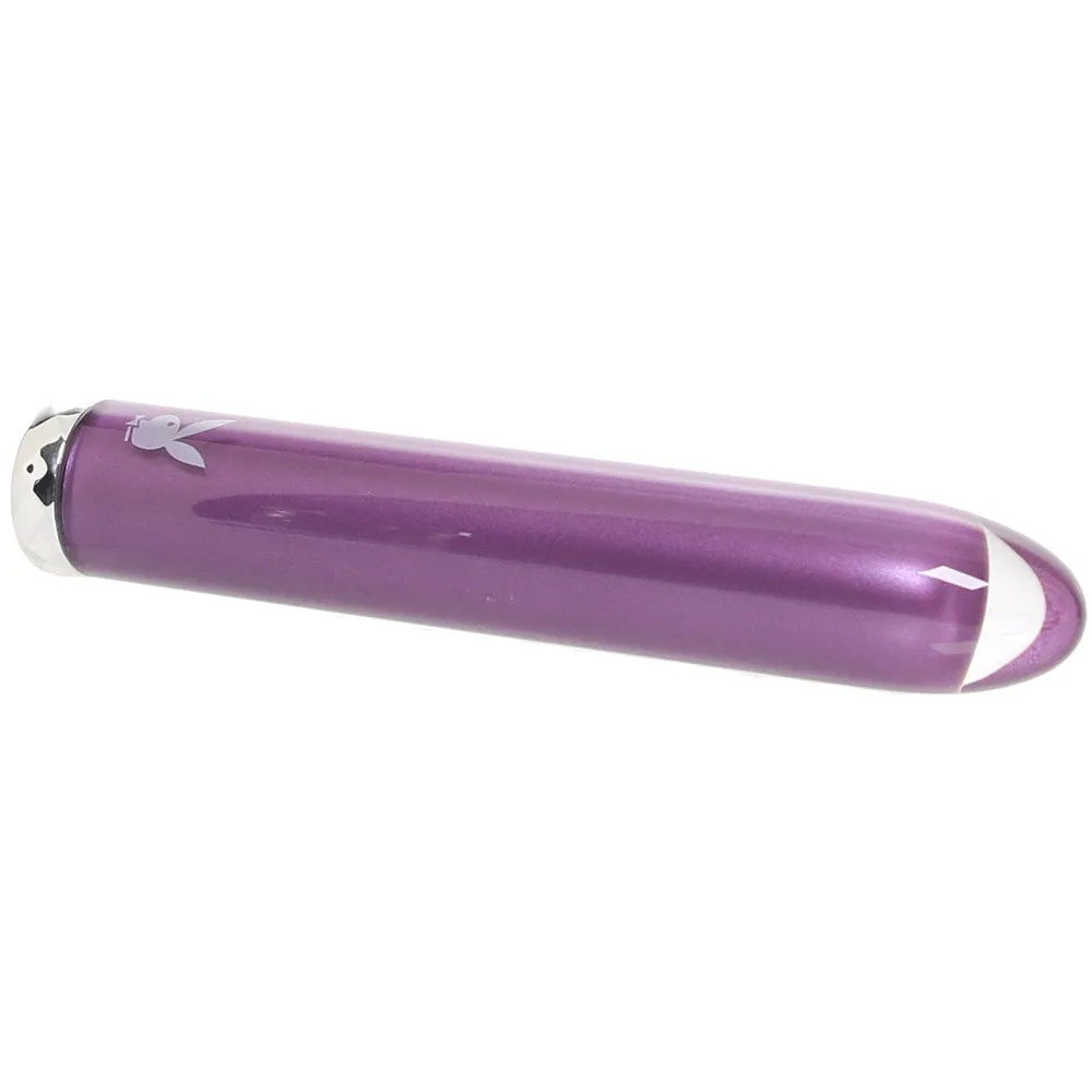 Evolved Novelties  Playboy Amethyst Glass Vibe-Seduce Mart
