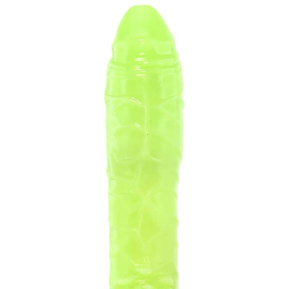 CalExotics  Glow-In-The-Dark Jelly Penis Vibe-Seduce Mart