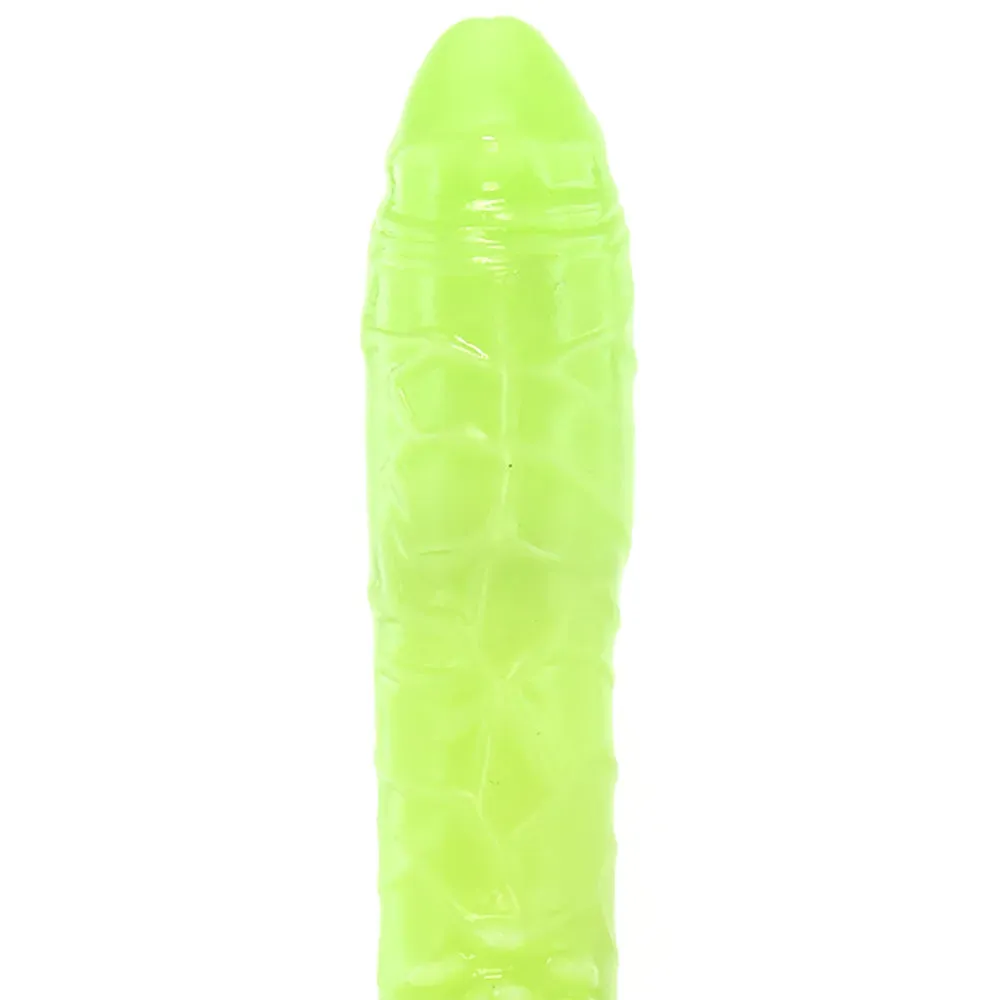 CalExotics  Glow-In-The-Dark Jelly Penis Vibe-Seduce Mart