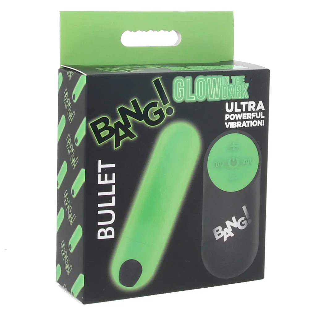 XR Brands  Bang! Glow-in-the-Dark Bullet Vibe-Seduce Mart