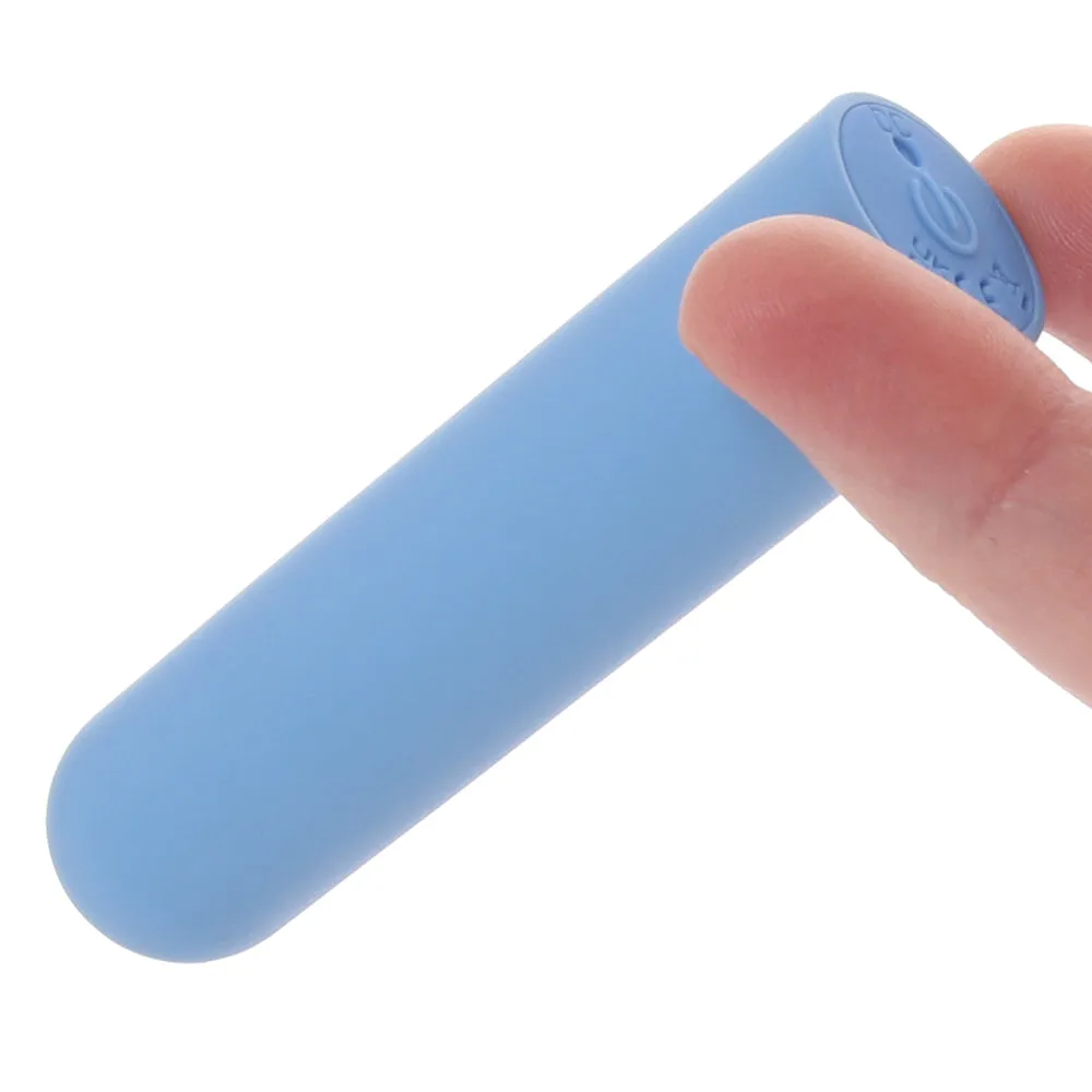 CalExotics  Turbo Buzz Rounded Bullet Vibe in Blue-Seduce Mart