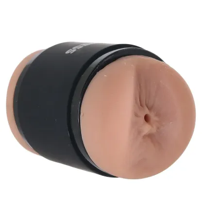 XR Brands  Mistress Double Shot Mini Masturbator in Light