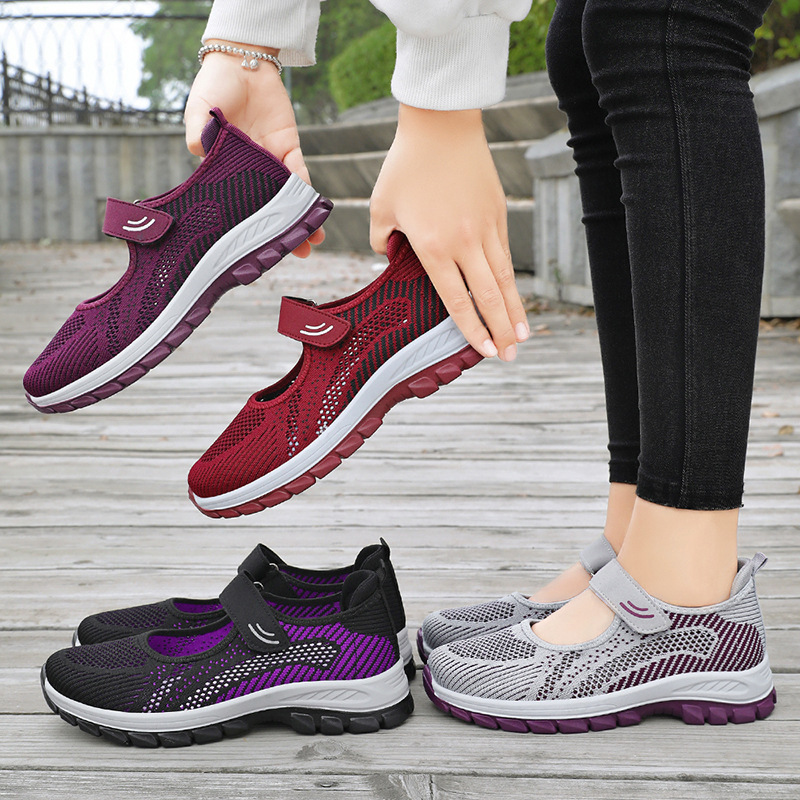 🔥Women's spring and summer breathable mesh walking shoes