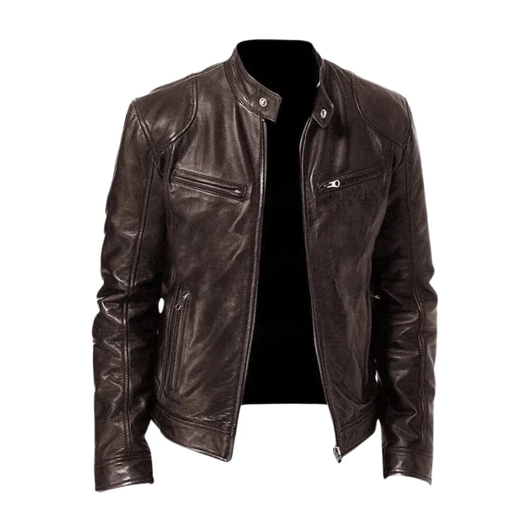 André Ferran Leather Jacket