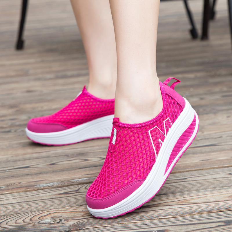 🔥Last Day Promotion 50% OFF - Women's Comfort Breathable Platform Orthopedic Walking Shoes