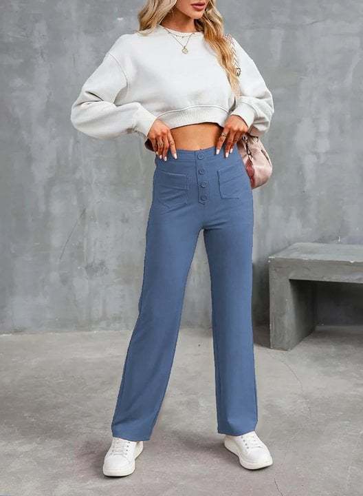 💖2025 NEW TYPE SALE 50% OFF💷Women's Casual High Waist Stretch Pants