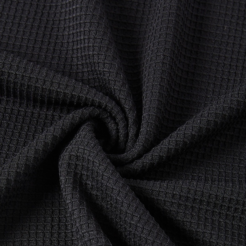 Men's Shirt Waffle Shirt Casual Shirt Vintage Shirt Button Up Shirt Black Navy Blue Green Gray Long Sleeve Textured Lapel Casual Daily Color Block Clothing Apparel Fashion Modern Smart Casual 2025 - $22.49 &ndash;P3