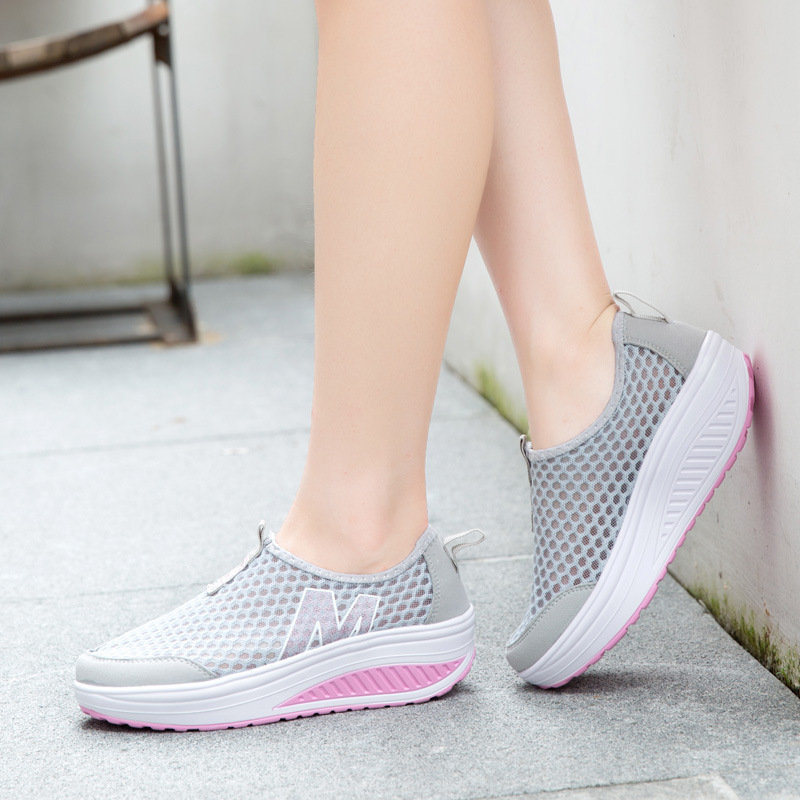 🔥Last Day Promotion 50% OFF - Women's Comfort Breathable Platform Orthopedic Walking Shoes
