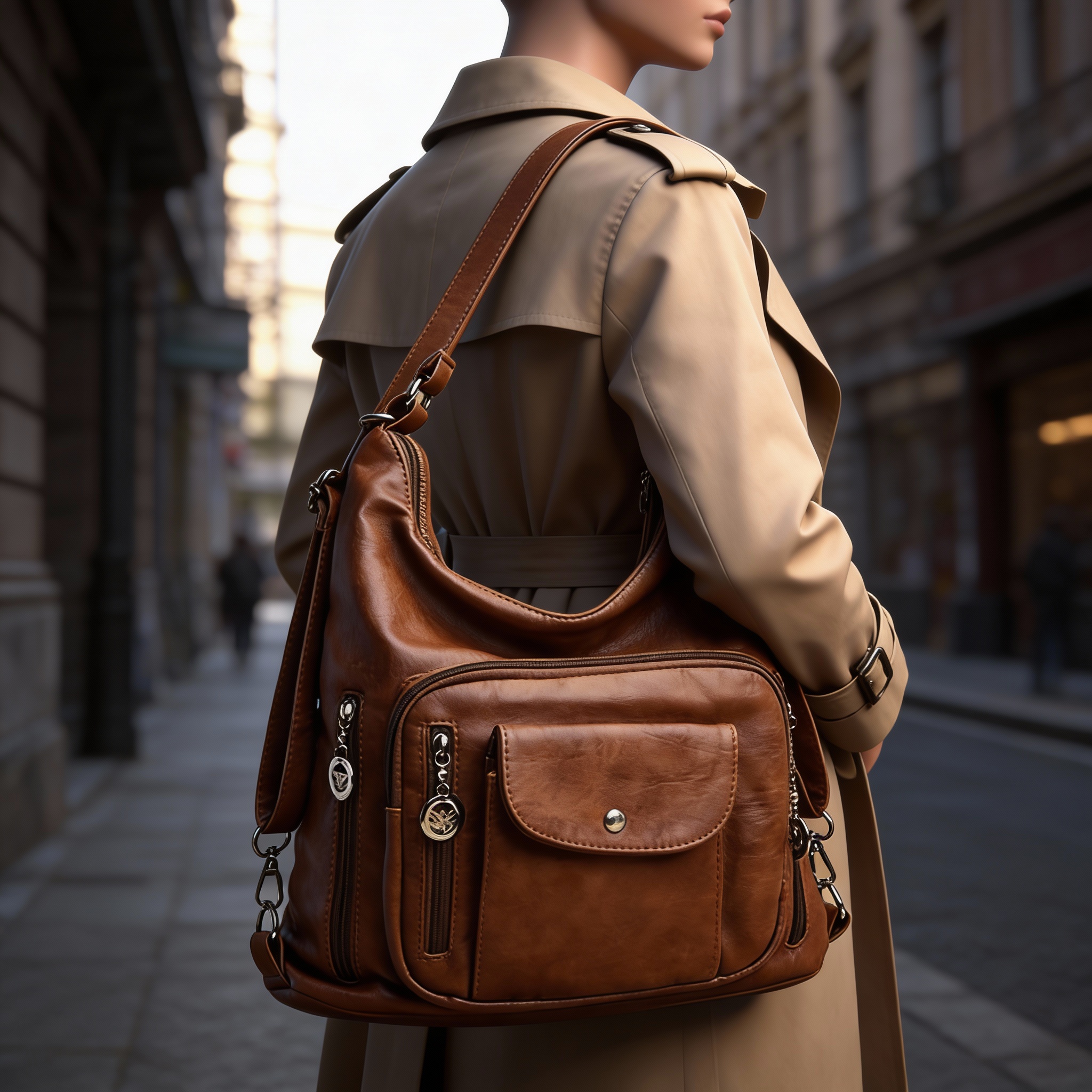 Close-up of Premium Leather Texture