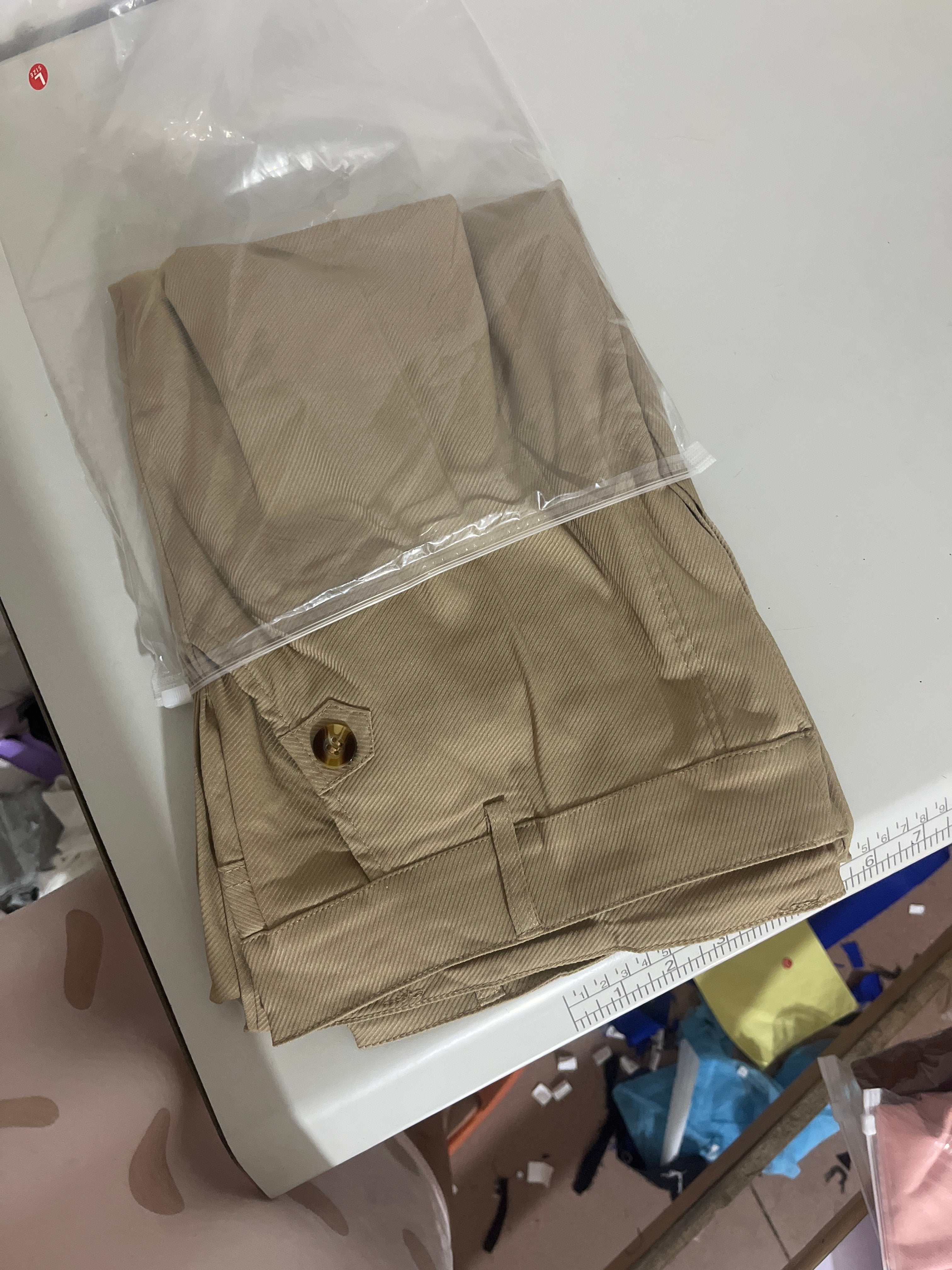 🔥2024 HOT SALE🔥Stretch Twill Cropped Wide Leg Pants