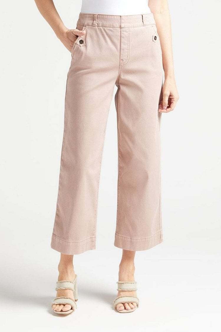 🔥2024 HOT SALE🔥Stretch Twill Cropped Wide Leg Pants