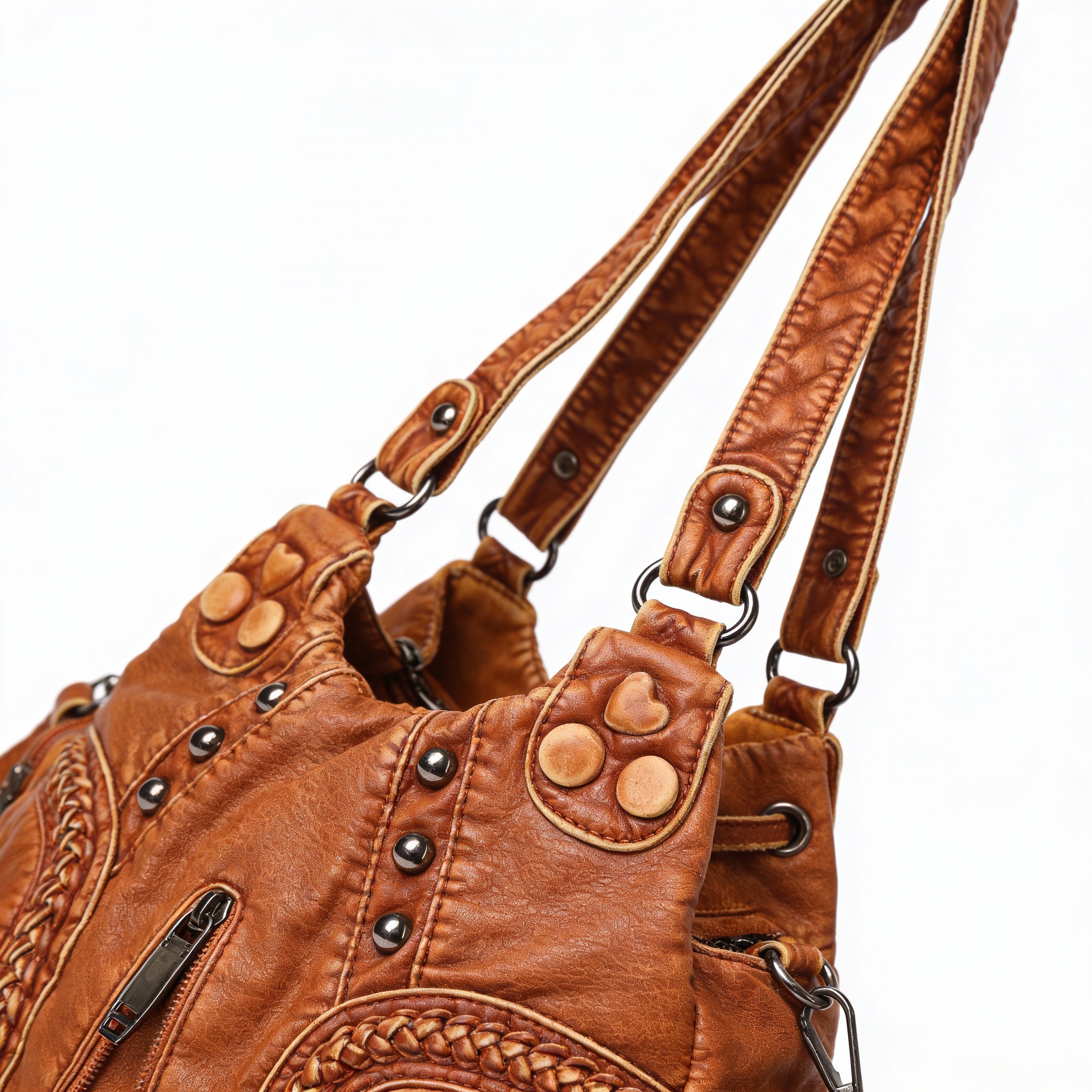 Versatile Style Vintage Leather Bag