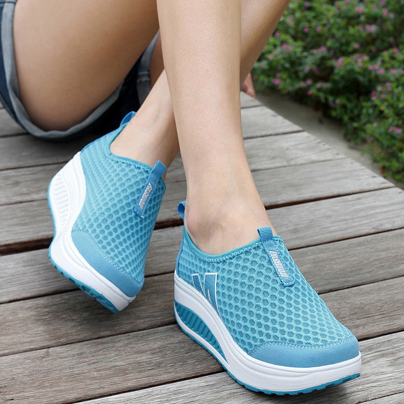 🔥Last Day Promotion 50% OFF - Women's Comfort Breathable Platform Orthopedic Walking Shoes