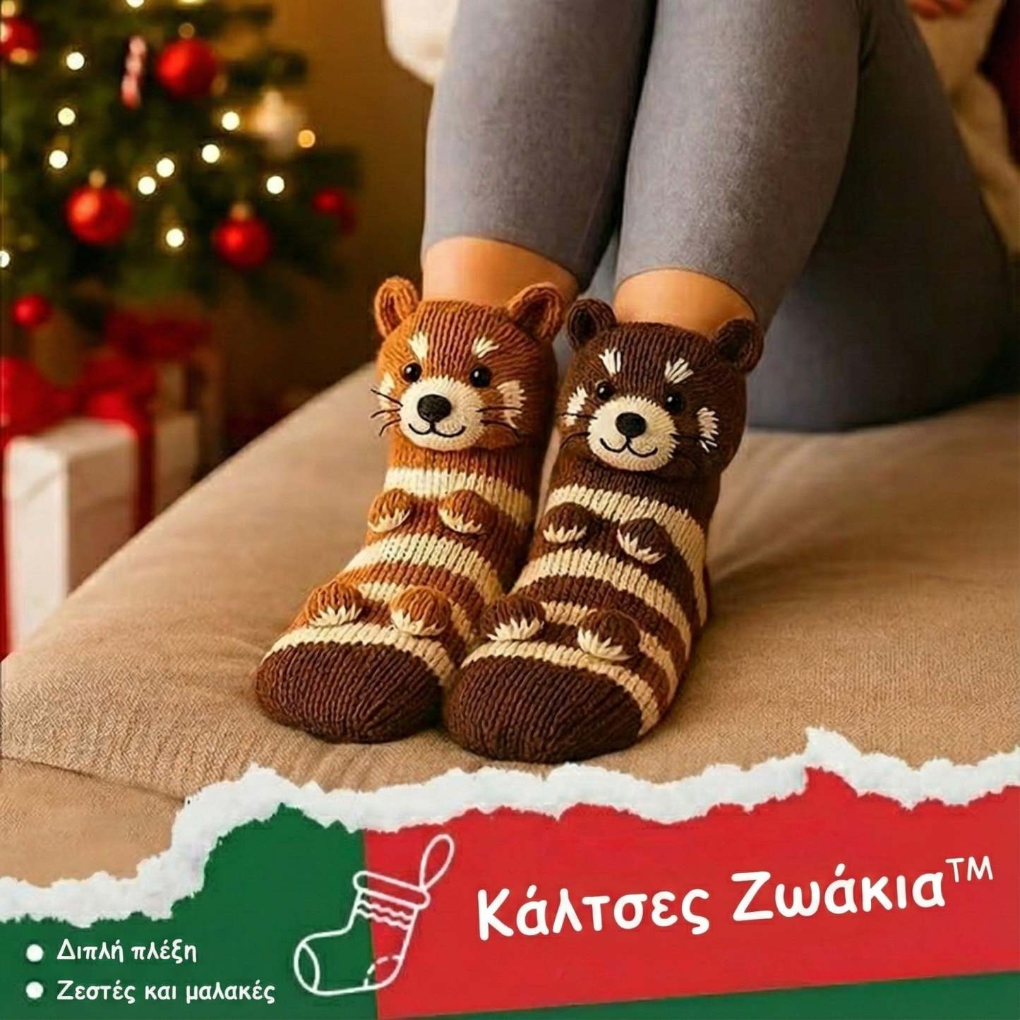 Chara - Christmas Socks