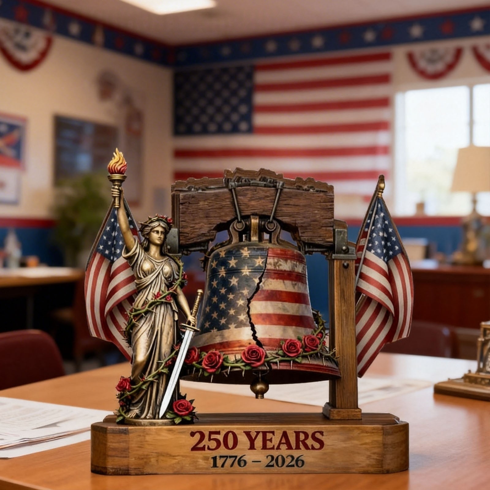 Hand Carved American Legacy For Your Home