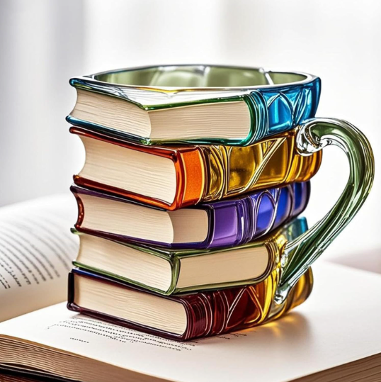 Aurora Book 3D Handmade Mug