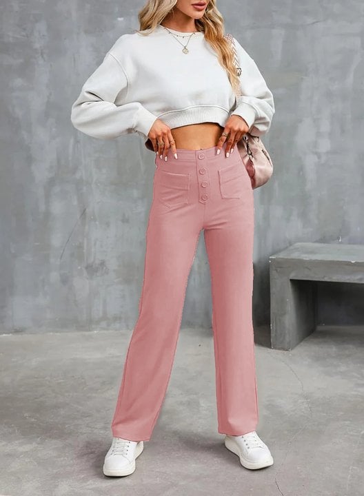 💖2025 NEW TYPE SALE 50% OFF💷Women's Casual High Waist Stretch Pants