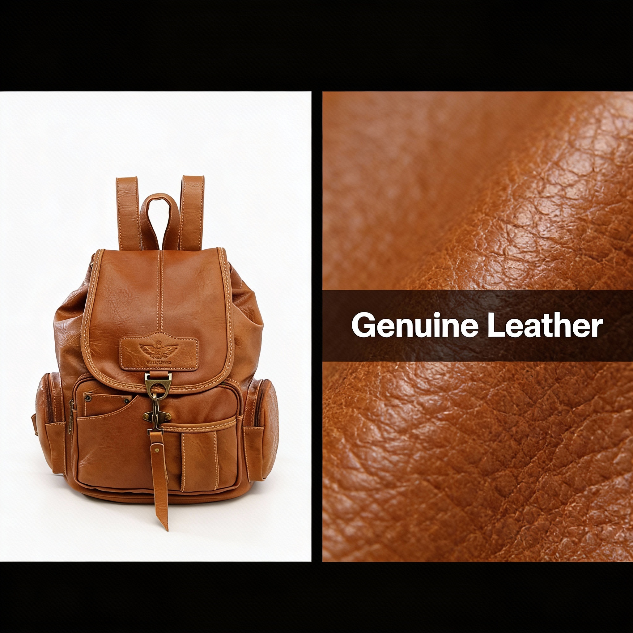 Side view highlighting adjustable straps and ergonomic design