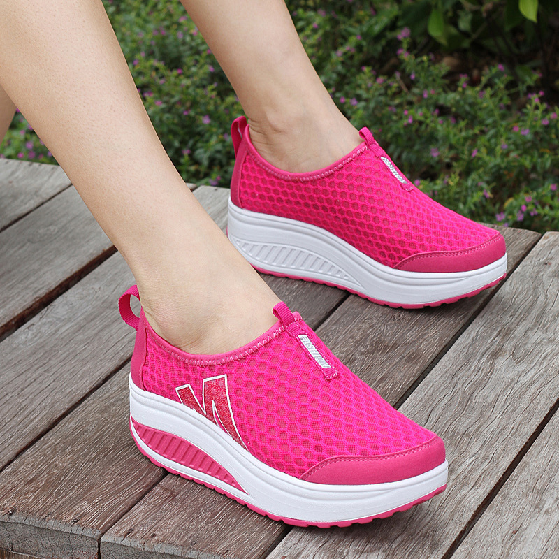 🔥Last Day Promotion 50% OFF - Women's Comfort Breathable Platform Orthopedic Walking Shoes