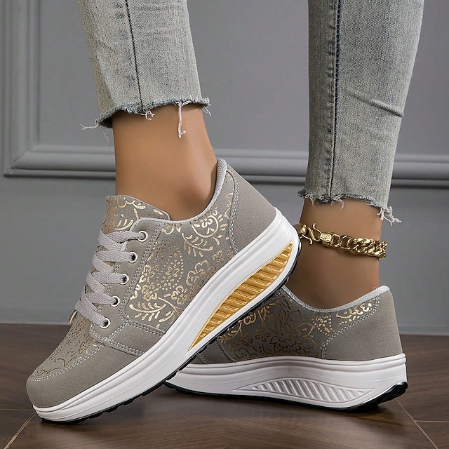 Women's Sneakers Plus Size Platform Sneakers Comfort Shoes