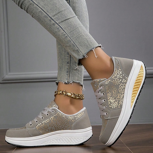 Women's Sneakers Plus Size Platform Sneakers Comfort Shoes