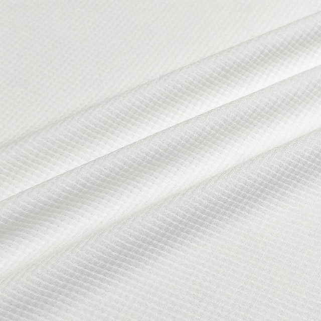 Men's Waffle Polo Shirts School Athleisure Standing Collar Long Sleeve Leisure Plain Zipper Spring Fall Blue Brown Gray Waffle Polo Shirts