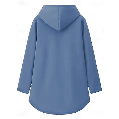 Women's Hoodie Sweatshirt Pullover Sherpa Letter Casual Sports Print Warm Fuzzy Comfrt Hoodie Long Sleeve Top Micro-elastic Fall & Winter Comfrt Breathable Soft Fabric