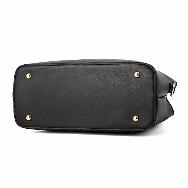 Women's Elegant White Leather Handbag with Gold Hardware and Floral Charm - Stylish Shoulder Bag for Daily Use and Special Occasions