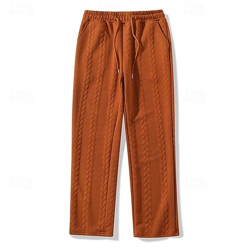 Men's Jacquard Hoodie Pullover Hoodie Sweatshirt Textured Sports & Outdoor Casual Daily Streetwear Cool Sportswear