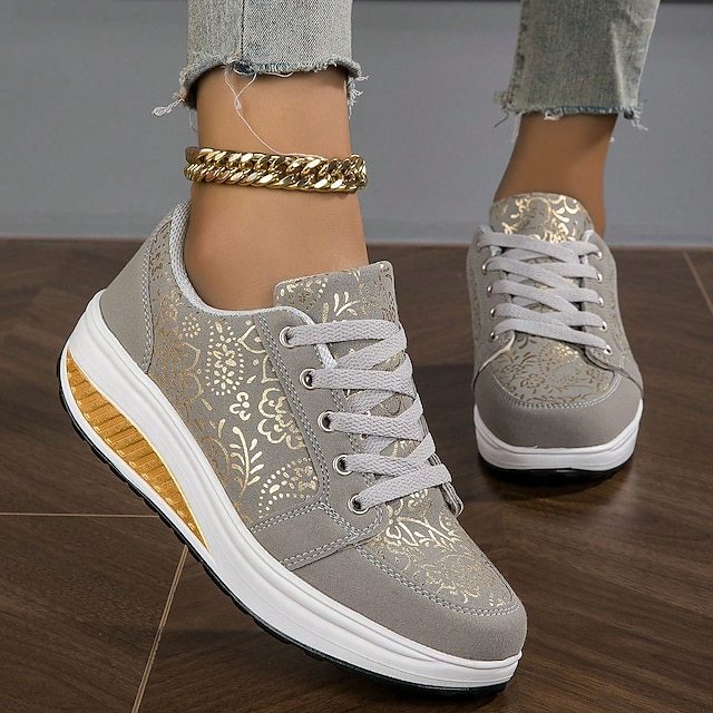 Women's Sneakers Plus Size Platform Sneakers Comfort Shoes