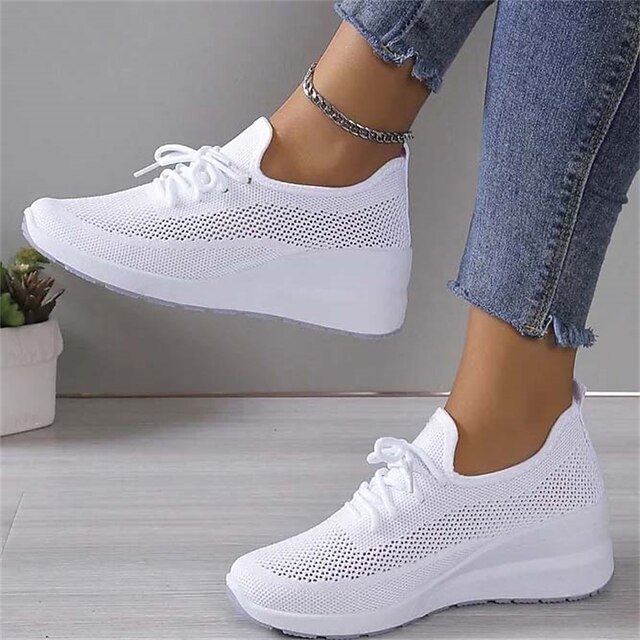 Women's Sneakers Height Increasing Shoes