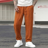 Men's Jacquard Hoodie Pullover Hoodie Sweatshirt Textured Sports & Outdoor Casual Daily Streetwear Cool Sportswear