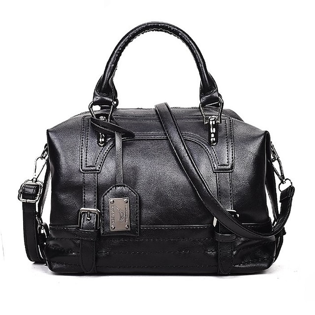 Women's Leather Satchel Handbag - Perfect for Daily Use, Work, and Travel