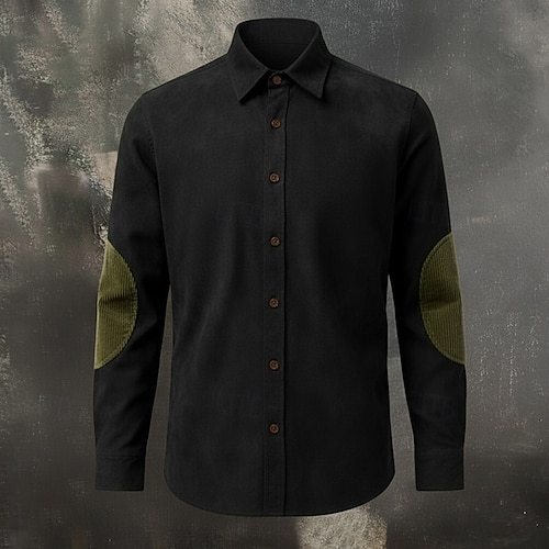 Men's Cargo Pants Trousers Corduroy Pants Faux Suede Pants Casual Pants Pocket Elastic Waist Multi Pocket Plain Comfort Soft Full Length Outdoor Casual Daily Vacation Fashion Loose Fit Black Navy Blue