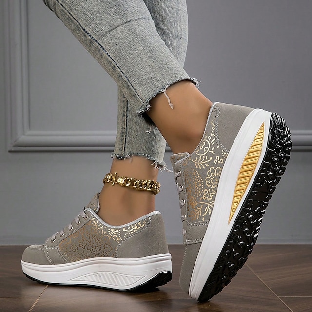 Women's Sneakers Plus Size Platform Sneakers Comfort Shoes