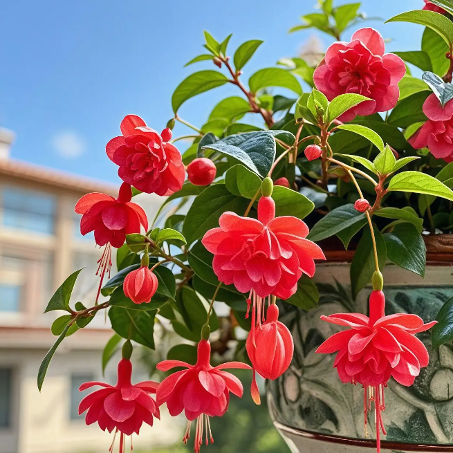 🌺 Lantern Flower Seeds-Red
