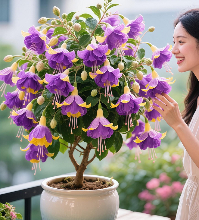 🌺Lantern Flower Seeds-Purple