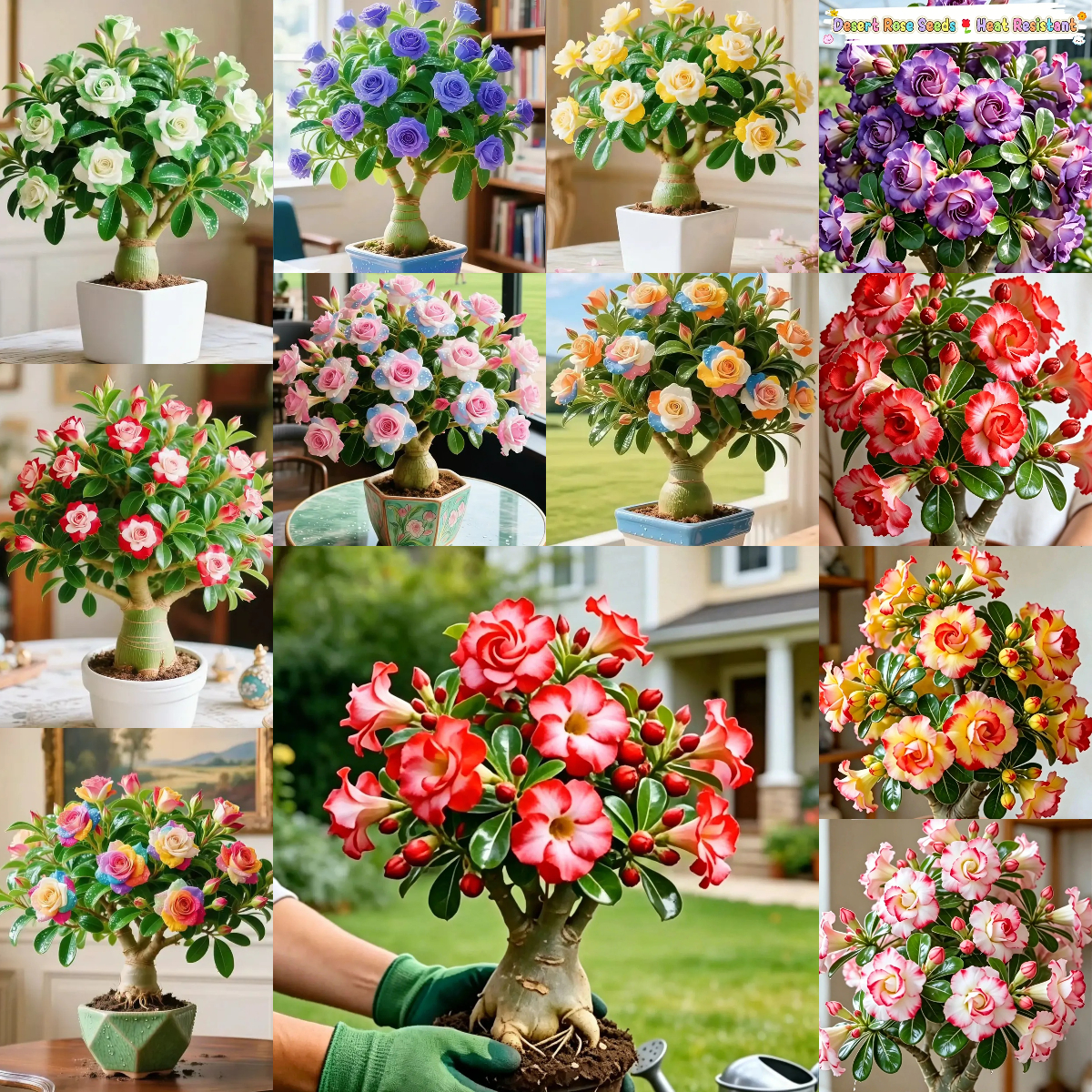 ✨Desert Rose Seeds🌹Heat Resistant✨
