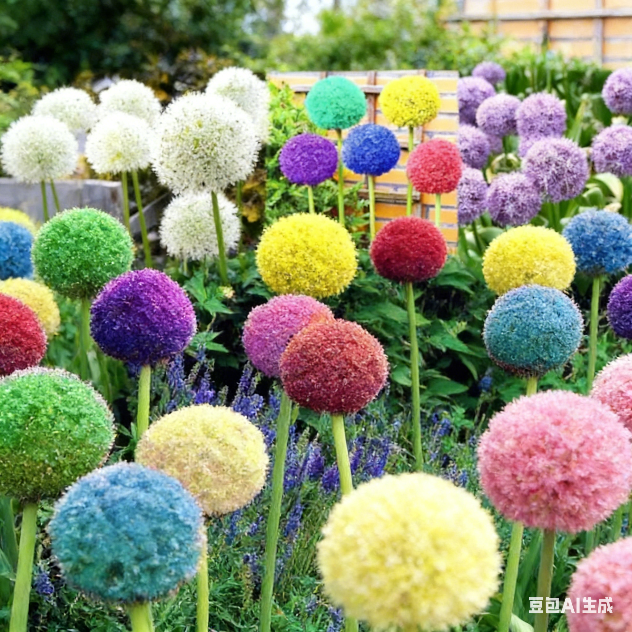 🏐Garden Outdoor Giant Allium Giganteum Beautiful Flower Seeds Bonsai Plant Seeds