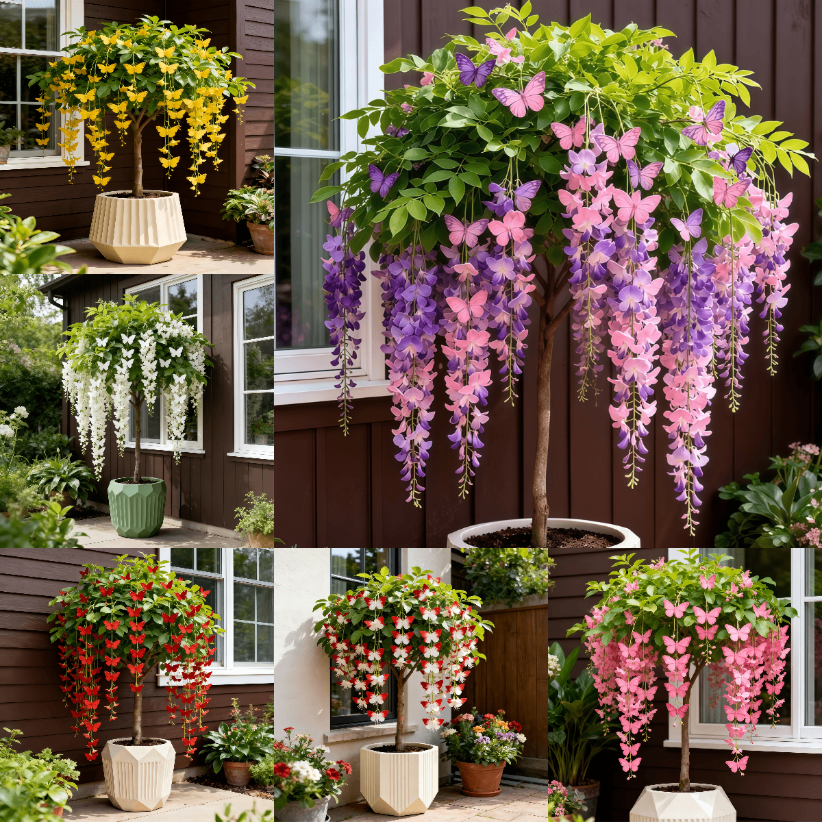 Golden Thread Hanging Butterfly Seeds