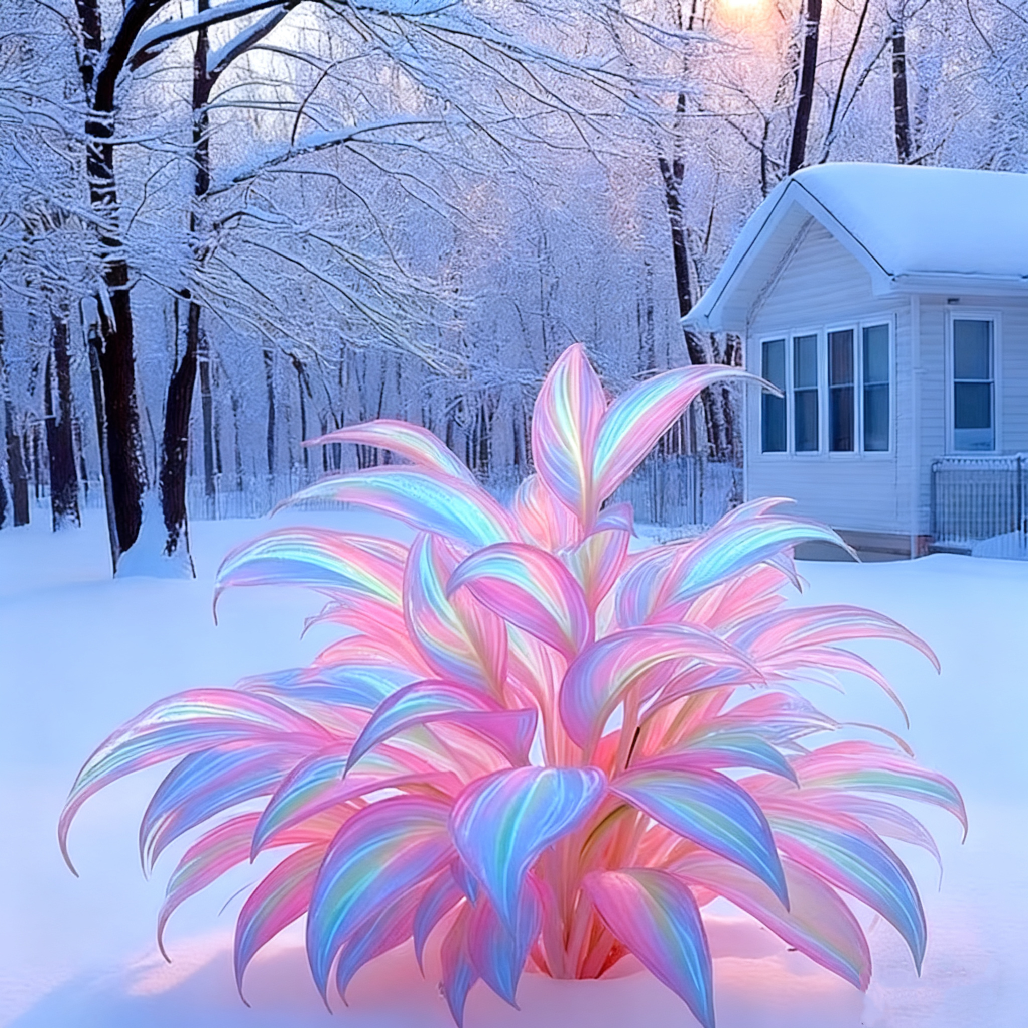 🌈 Dream Aurora Hosta – Grow Iridescent Magic in Your Garden! ✨